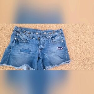 GUC BEBE DENIM SHORTS SIZE 25